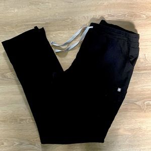 Figs Scrub Pant Bottoms Straight Leg Size Large Tall